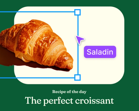 remove background on croissant
